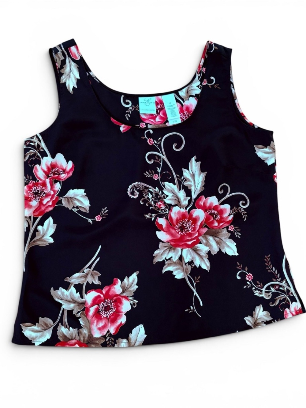 Vintage Floral Tank Top